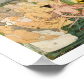 De sage Shuku Deva die koning Parikshit en een Poster (Hoek)