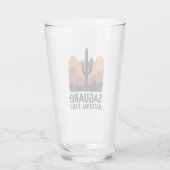 De Saguaro Cactus Glas (Achterkant)