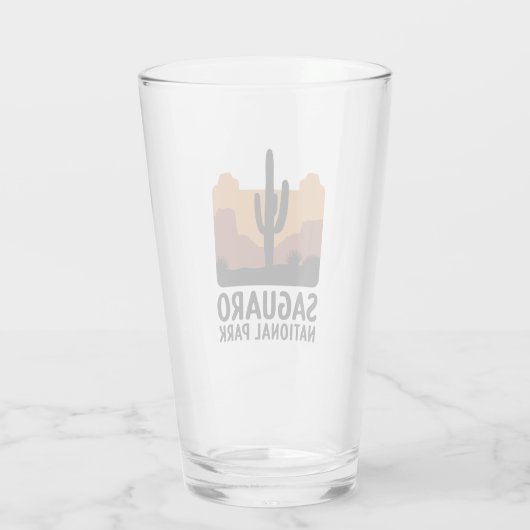 De Saguaro Cactus Glas (Achterkant)