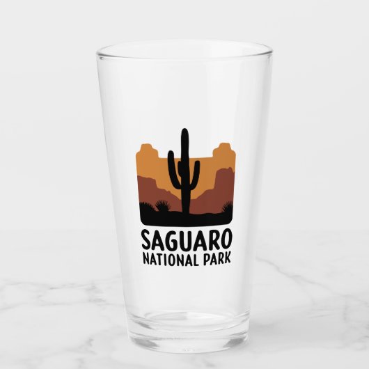 De Saguaro Cactus Glas (Voorkant)