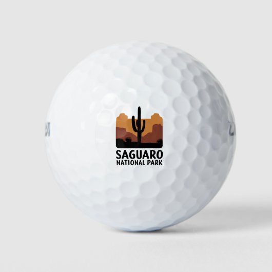 De Saguaro Cactus Golfballen (Voorkant)