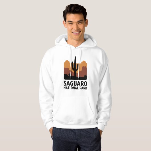 De Saguaro Cactus Hoodie (Voorkant volledig)
