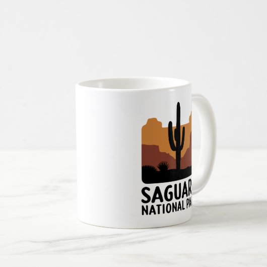De Saguaro Cactus Koffiemok (Voorkant rechts)