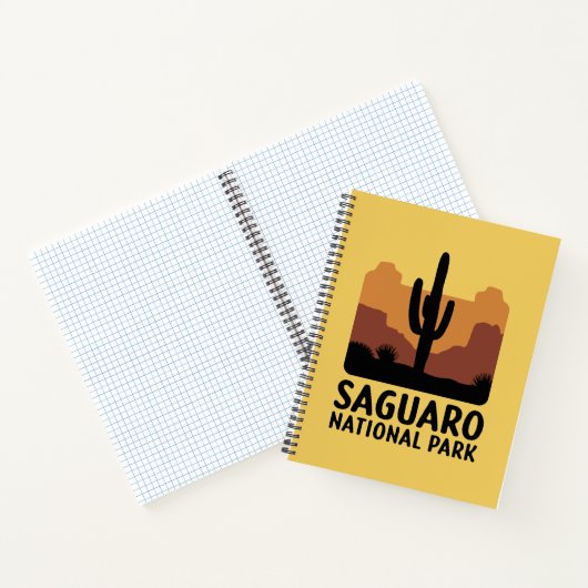 De Saguaro Cactus Notitieboek (Binnen)