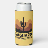 De Saguaro Cactus Seltzer Blikjeskoeler (Seltzer Achterkant)