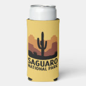 De Saguaro Cactus Seltzer Blikjeskoeler (Seltzer Voorkant)