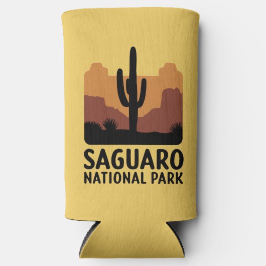 De Saguaro Cactus Seltzer Blikjeskoeler (Voorkant)