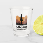 De Saguaro Cactus Shot Glas (Voorkant)