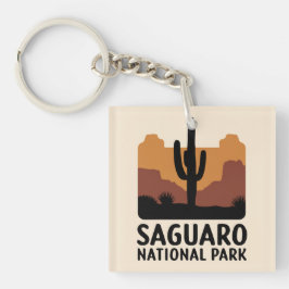 De Saguaro Cactus Sleutelhanger