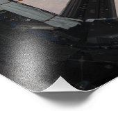 De Sahara is zichtbaar door de ramen Foto Afdruk (Hoek)