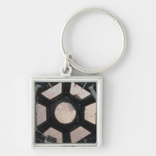 De Sahara is zichtbaar door de ramen Sleutelhanger