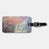 De Saharawoestijn in Algerije, Noord-Afrika. Bagagelabel (Voorkant horizontaal)