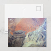 De Saharawoestijn in Algerije, Noord-Afrika. Briefkaart (Voorkant / Achterkant)