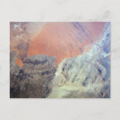 De Saharawoestijn in Algerije, Noord-Afrika. Briefkaart (Voorkant)