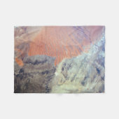 De Saharawoestijn in Algerije, Noord-Afrika. Fleece Deken (Voorkant (Horizontaal))