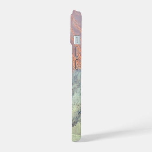 De Saharawoestijn in Algerije, Noord-Afrika. iPhone 15 Case (Linkerkant)