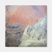 De Saharawoestijn in Algerije, Noord-Afrika. Magneet (Voorkant)