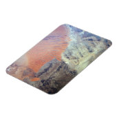 De Saharawoestijn in Algerije, Noord-Afrika. Magneet (Linkerzijde)