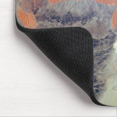 De Saharawoestijn in Algerije, Noord-Afrika. Muismat (Hoek)