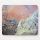 De Saharawoestijn in Algerije, Noord-Afrika. Muismat (Voorkant)