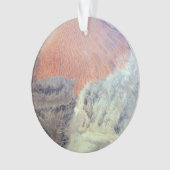 De Saharawoestijn in Algerije, Noord-Afrika. Ornament (voorkant)