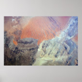 De Saharawoestijn in Algerije, Noord-Afrika. Poster (Voorkant)