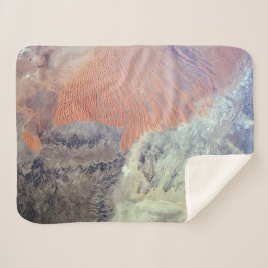 De Saharawoestijn in Algerije, Noord-Afrika. Sherpa Deken (Voorkant (horizontaal))