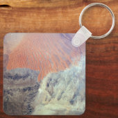 De Saharawoestijn in Algerije, Noord-Afrika. Sleutelhanger (Achterkant)