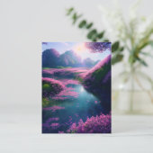 De Sakura Petals Briefkaart (Staand voorkant)