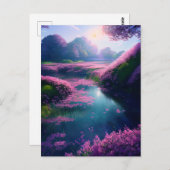 De Sakura Petals Briefkaart (Voorkant / Achterkant)