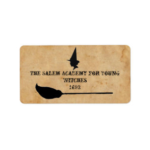 De Salem Academy for Young Witches Etiket