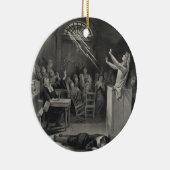 De salem-heks leidt de heks nummer 1 keramisch ornament (Rechts)