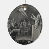 De salem-heks leidt de heks nummer 1 keramisch ornament (Links)