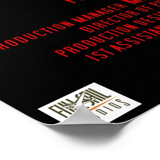 De Salesman Poster (Hoek)