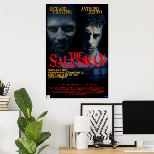 De Salesman Poster (Thuiskantoor)