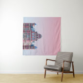 DE SALISBURY-BOUW ONDER PINKSKIES WANDKLEED (In Situ (horizontaal))