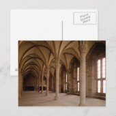 De Salle des Hotes, uitzicht van de Abbey Briefkaart (Voorkant / Achterkant)