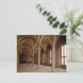 De Salle des Hotes, uitzicht van de Abbey Briefkaart (Staand voorkant)