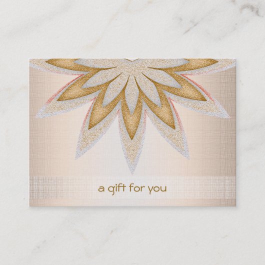 De Salon van het Haar van Lotus en het Certificaat (Voorkant)