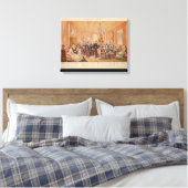 De Salon van Victor Hugo Canvas Afdruk (Insitu (Slaapkamer))