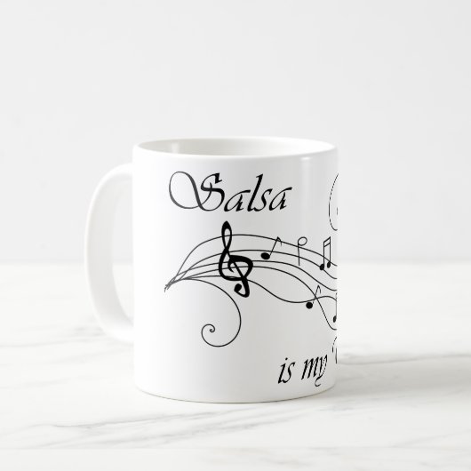De salsa is ma koffiemok (Voorkant links)