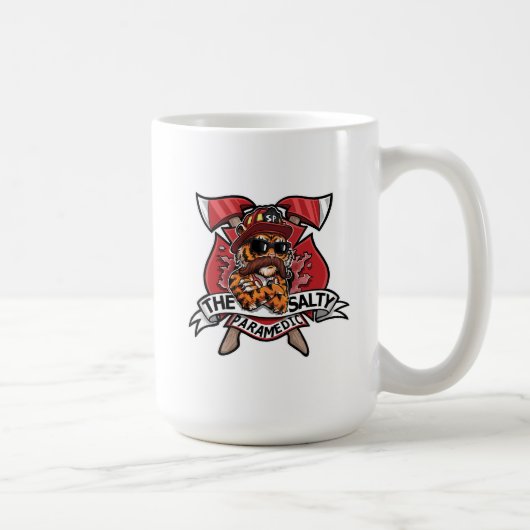 De Salty Tiger Coffee Mok (Rechts)