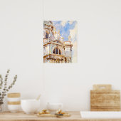 De Salute, Venetië, van John Singer Poster (Keuken)