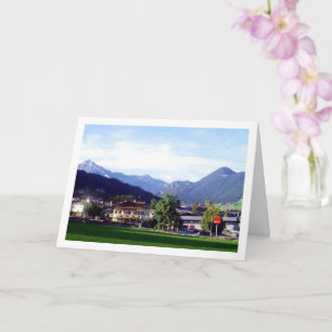 De Salzburg Slate Alpen, Salzburg, Oostenrijk Kaart