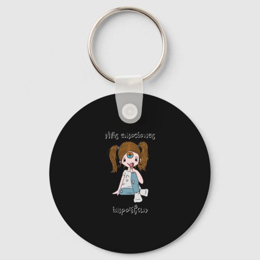 De samenstelling van mijn emoties, mijn emoties sleutelhanger (Voorkant)