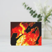 De samenvatting briefkaart (Staand voorkant)