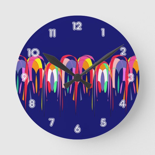 De Samenvatting van de Ballons van de hete Lucht Ronde Klok (Voorkant)