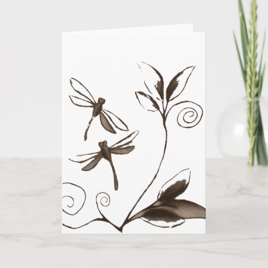 De Samenvatting van de libel Feestdagen Kaart (Voorkant)