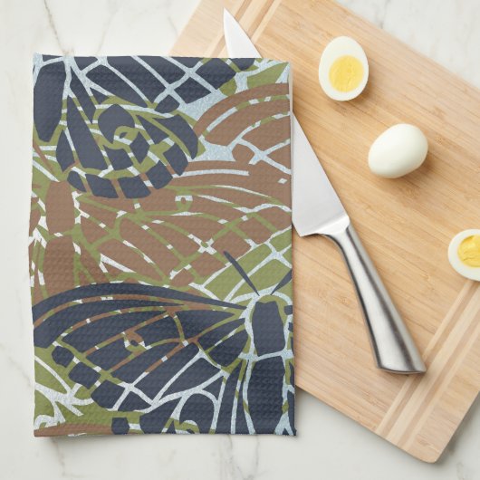 De Samenvatting van vlinders Theedoek (Quarter Fold)