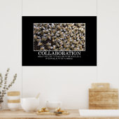 De samenwerking verbetert Uw Kans van Succes [XL] Poster (Keuken)